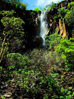 Cachoeira do Sancho, Fernando de Noronha. Foto por Roberto de Mesquita Pereira.